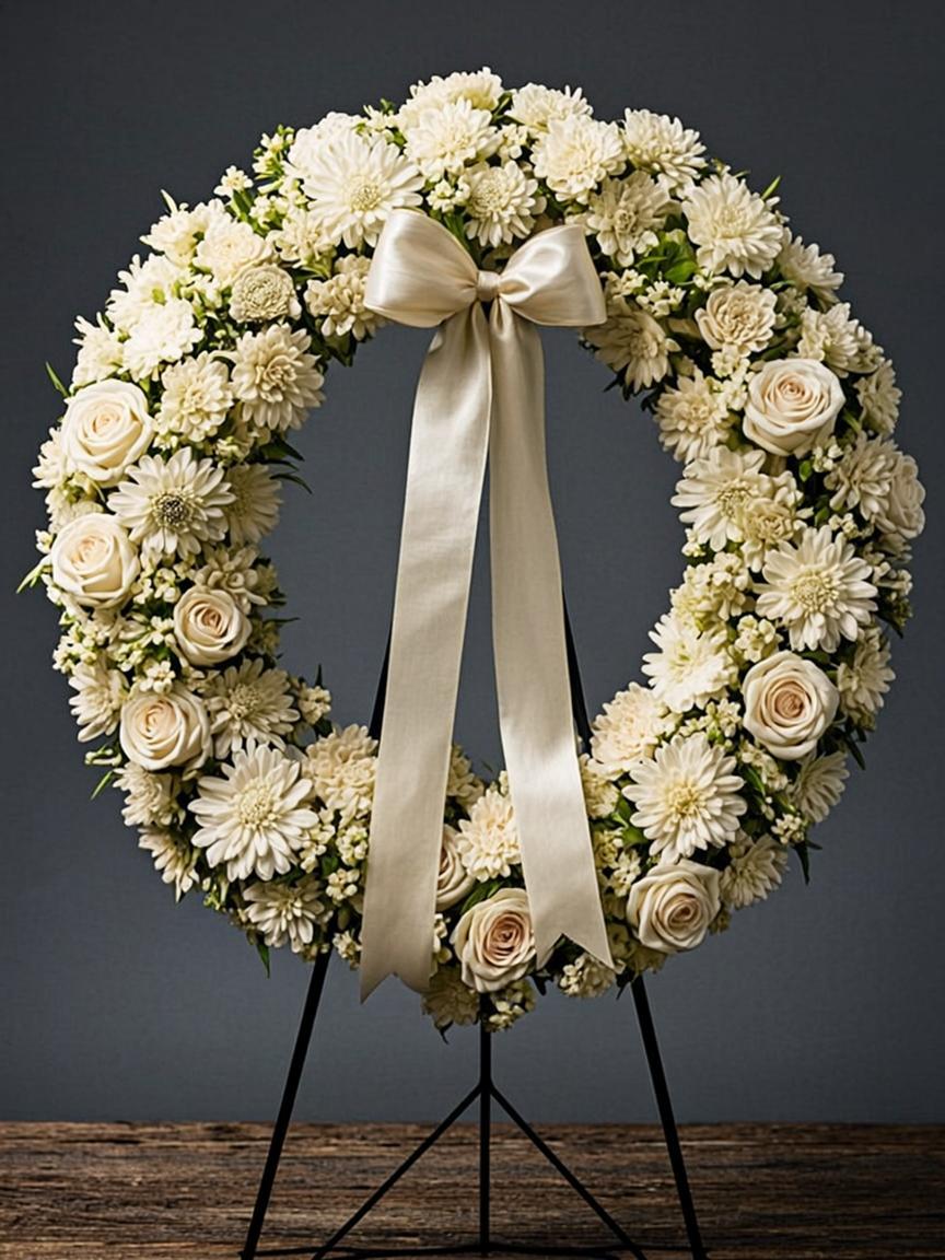 Coroas de flores para funeral em Assis